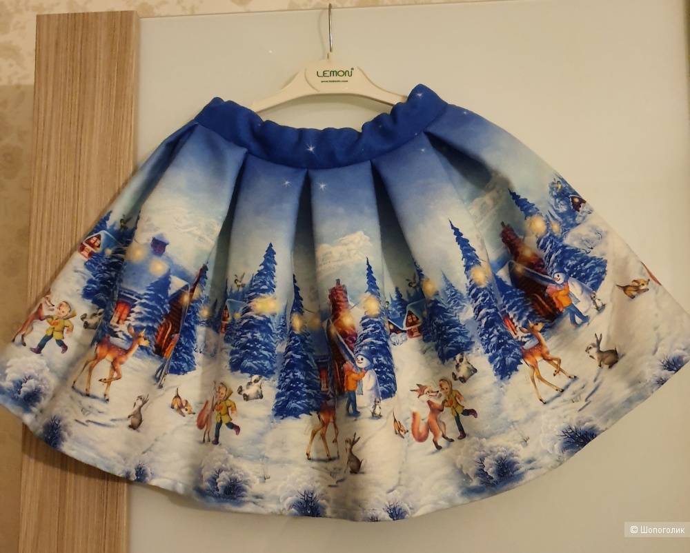 "Стильняшка" юбка для девочки 134.