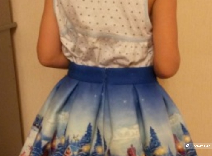 "Стильняшка" юбка для девочки 134.