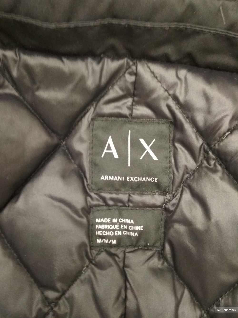 Пуховик Armani Exchange, р. 44-46