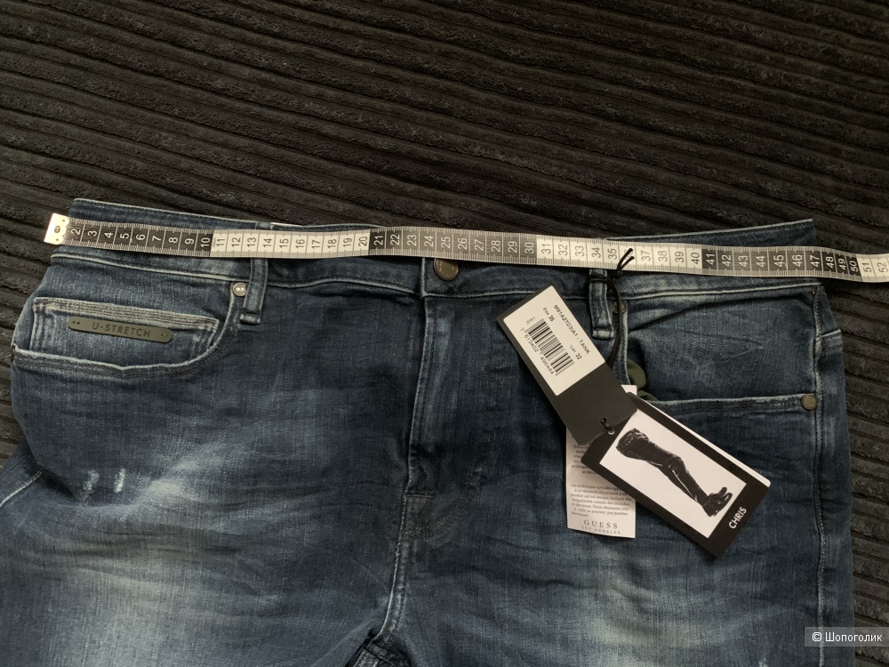 Джинсы мужские GUESS модель CHRIS размер 36/32