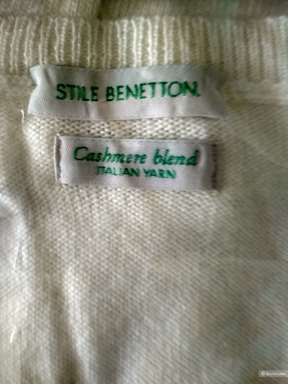 Кардиган BENETTON cashmere blend , размер XL
