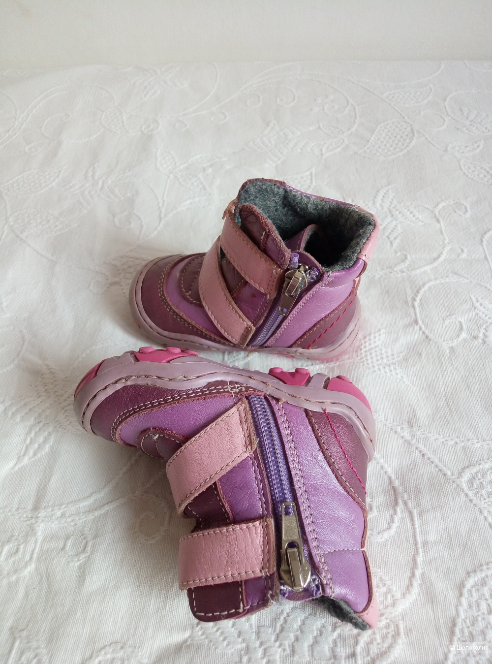 Ботинки демисезонные Котофей,на девочку, 19 размер