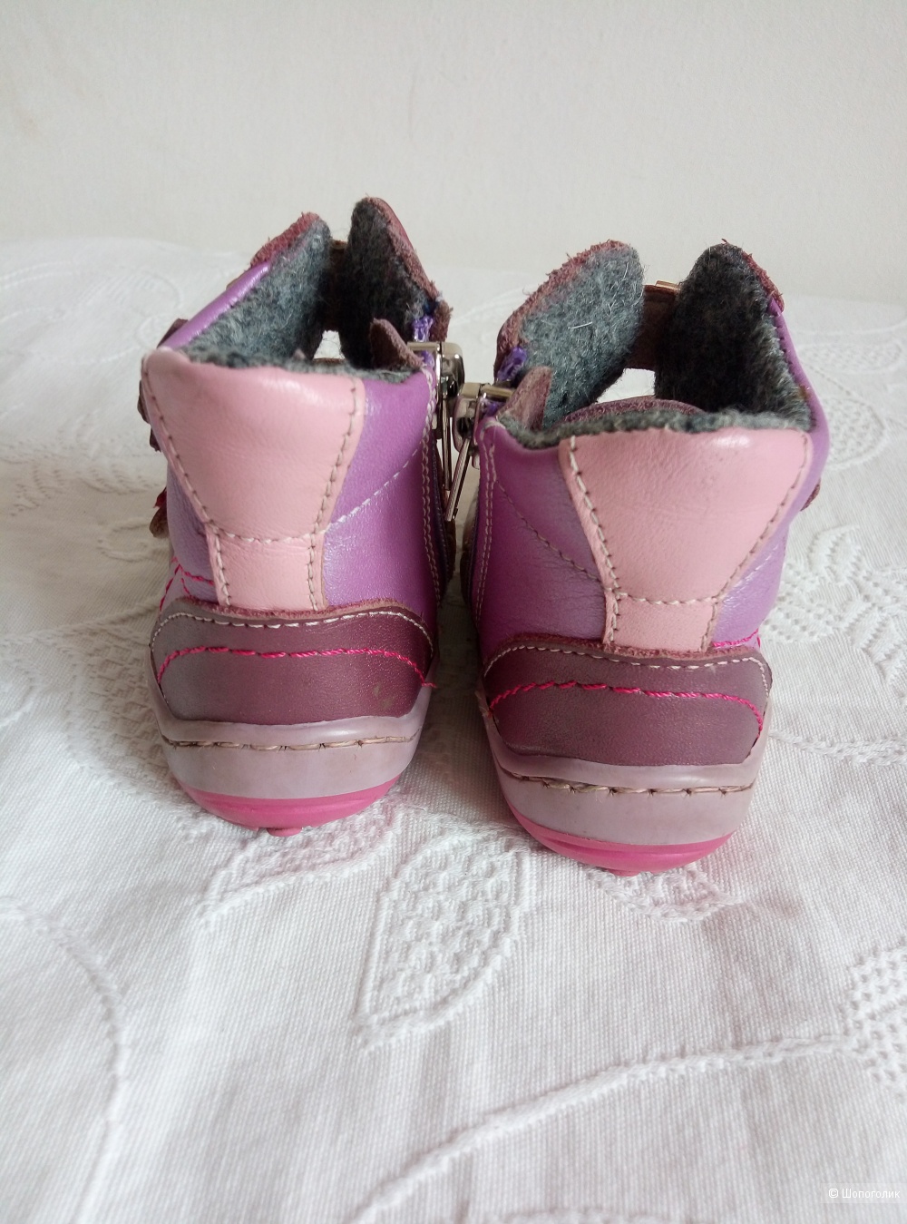 Ботинки демисезонные Котофей,на девочку, 19 размер