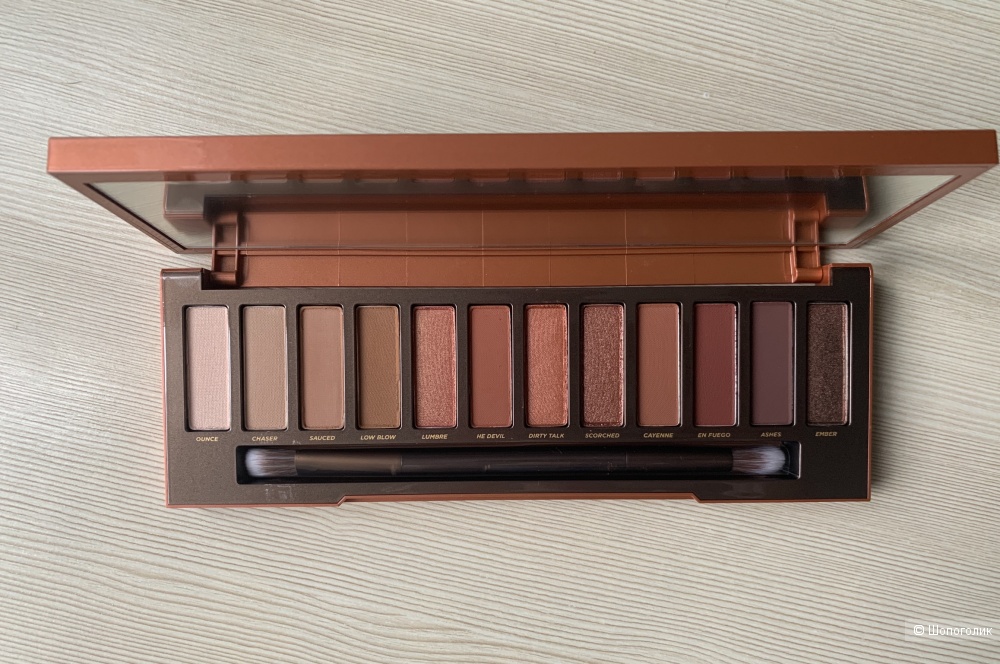 Палетка теней для век Urban Decay Naked Heat