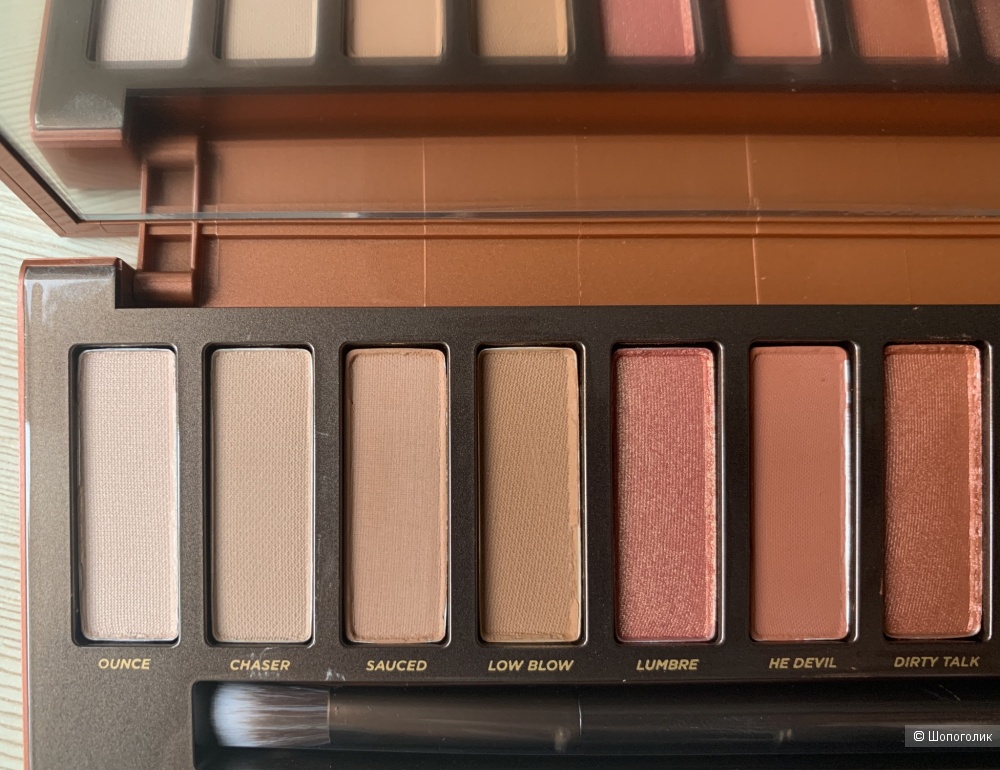 Палетка теней для век Urban Decay Naked Heat