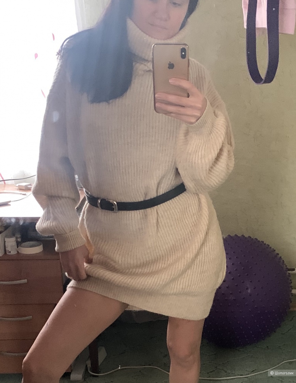 Платье свитер . Размер oversized