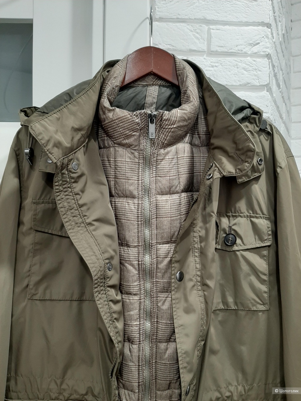 Мужская куртка 3 в 1 Massimo Dutti, размер XXL