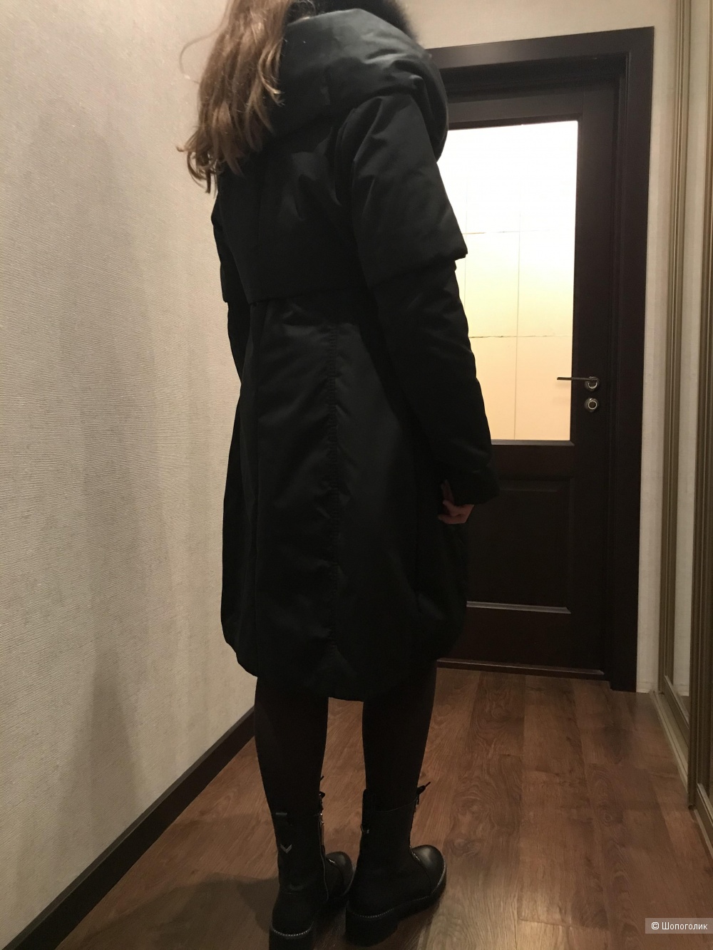 Пуховик пальто Visconf Италия 46 размер