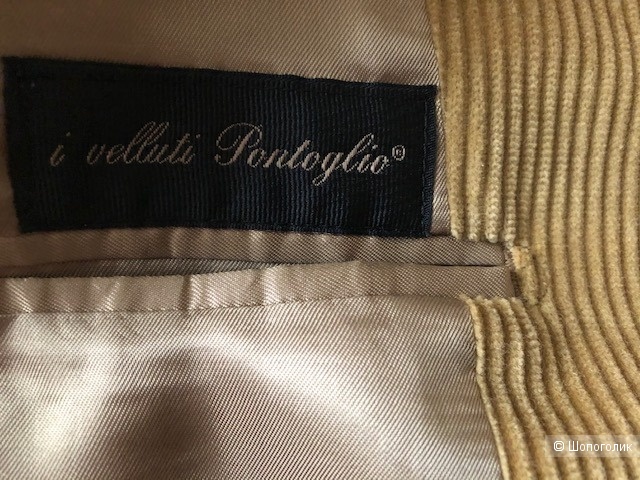 Пиджак I velluti pontoglio tailor&son,50-52