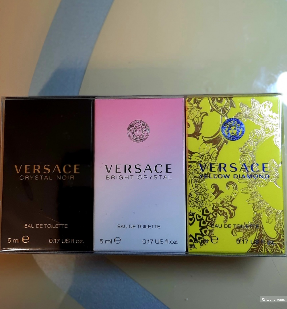 Набор из мини тв VERSACE,3х 5 мл.