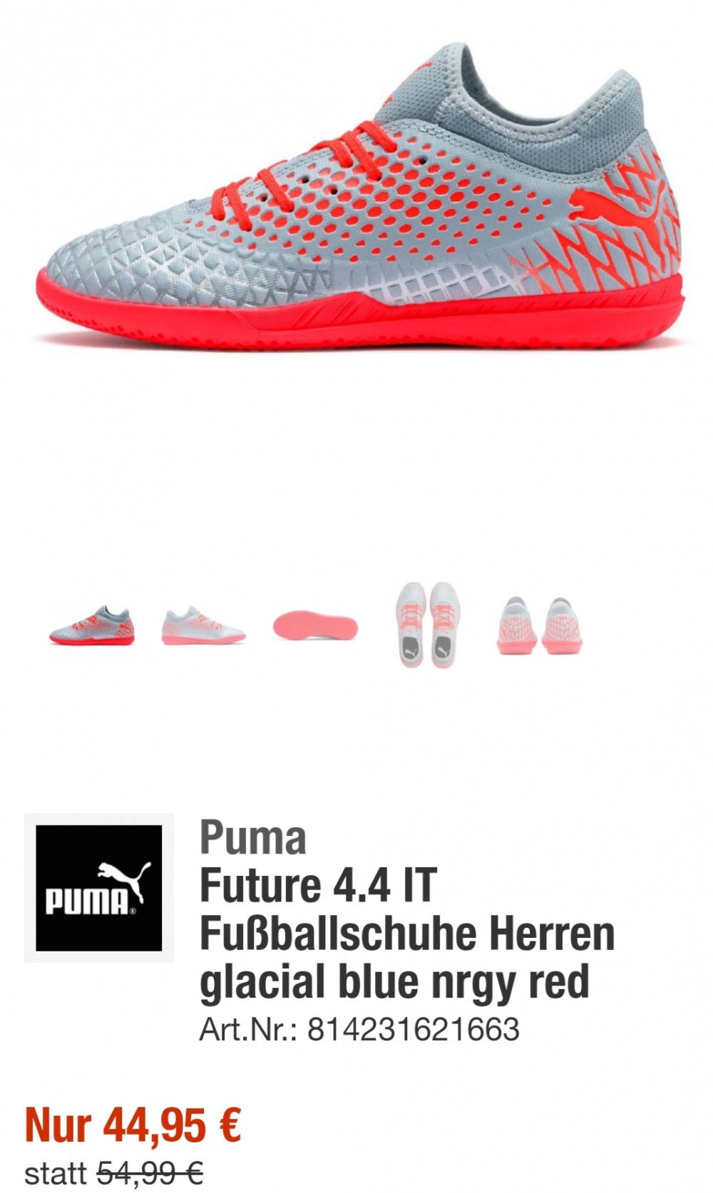 Детские кроссовки puma, eur 37.5