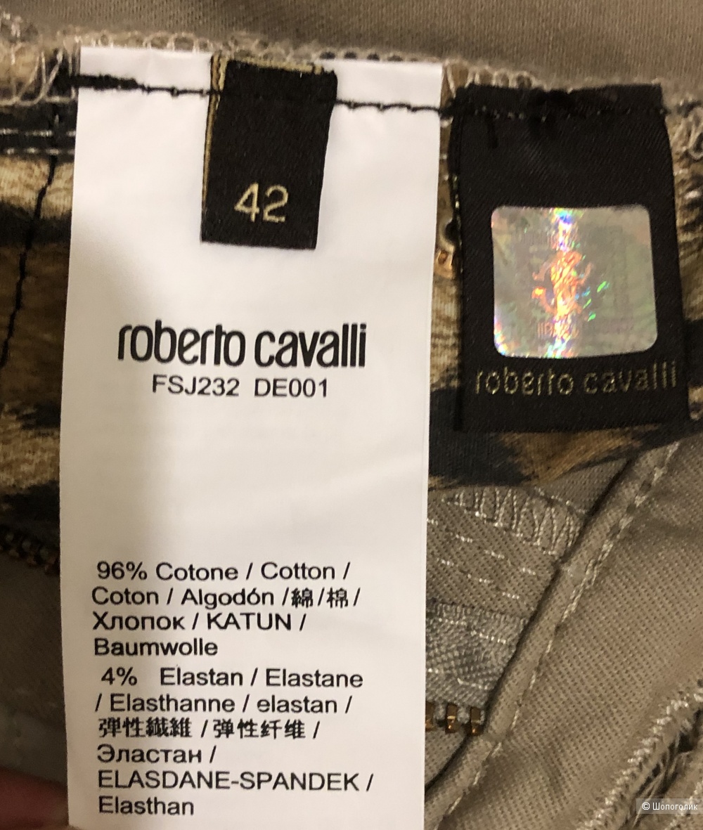 Джинсовые брюки ROBERTO CAVALLI 42 IT - 44 RU