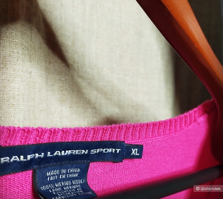 Шерстяной джемпер Ralph Lauren Sport размер M/L/XL