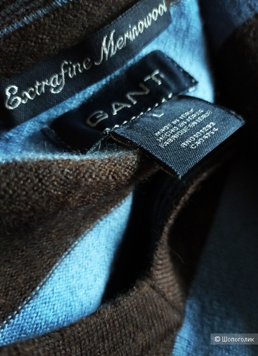 Шерстяной пуловер Gant размер S/M/L