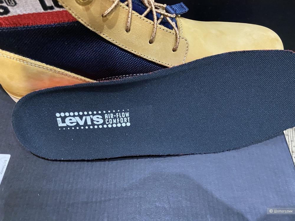 Мужские ботинки Levi's. Размер 44EUR.
