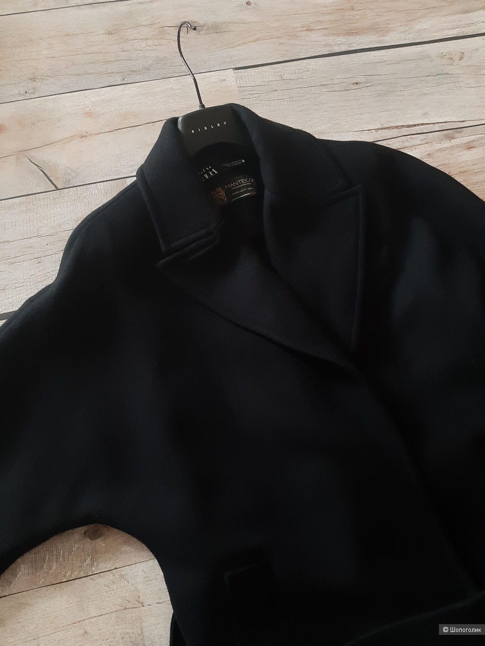 Пальто халат ZARA Manteco luxury wool , размер XS/S