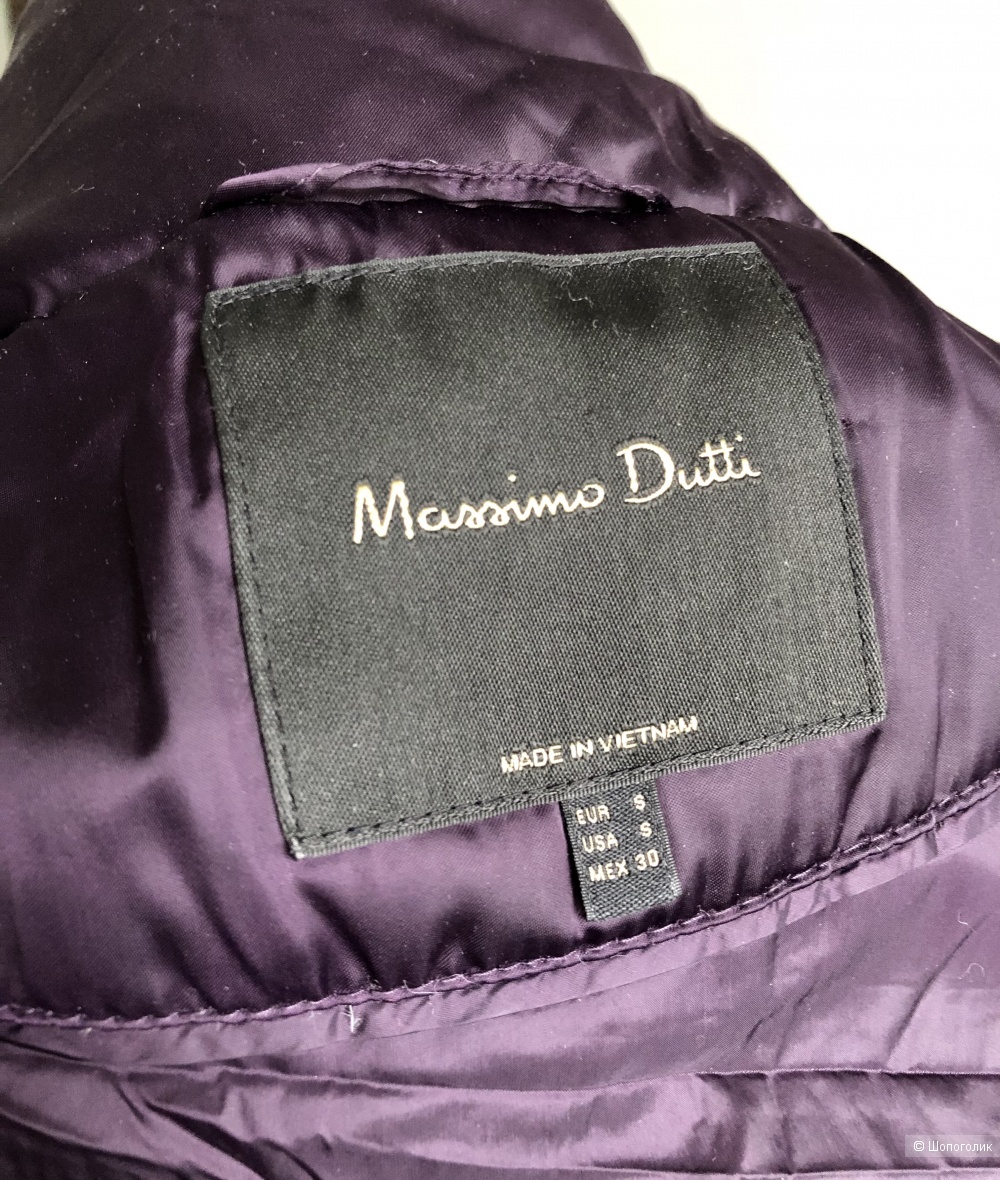 Пуховик Massimo Dutti размер S