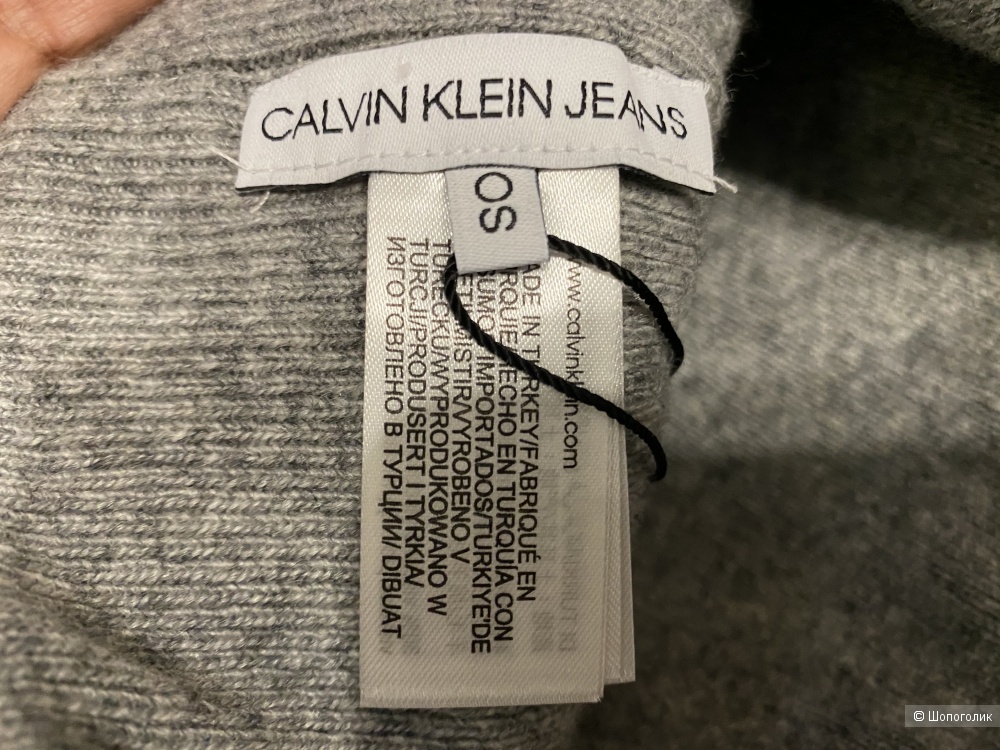 Комплект CALVIN KLEIN JEANS шапка бини + шарф