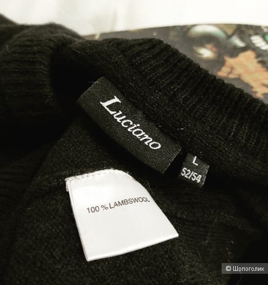 Шерстяной пуловер Luciano размер L