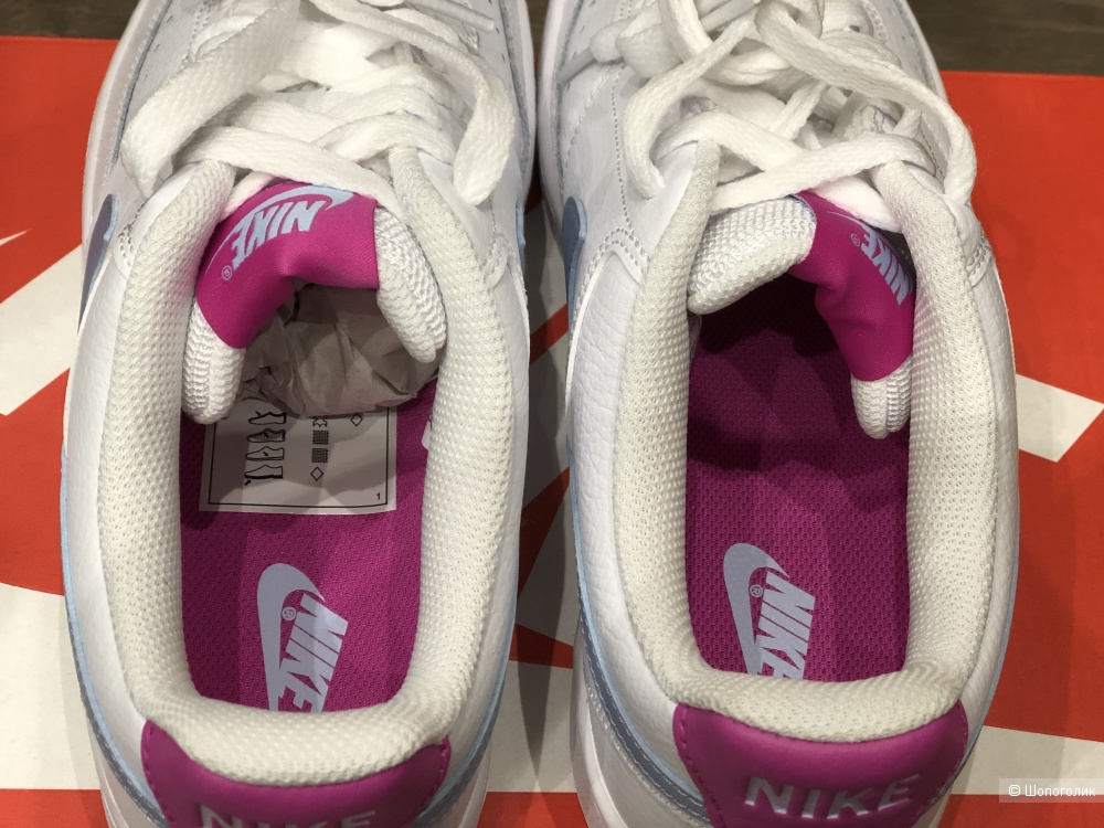 Женские кроссовки Nike Court Vision Low, 8.5US, 25.5см стелька