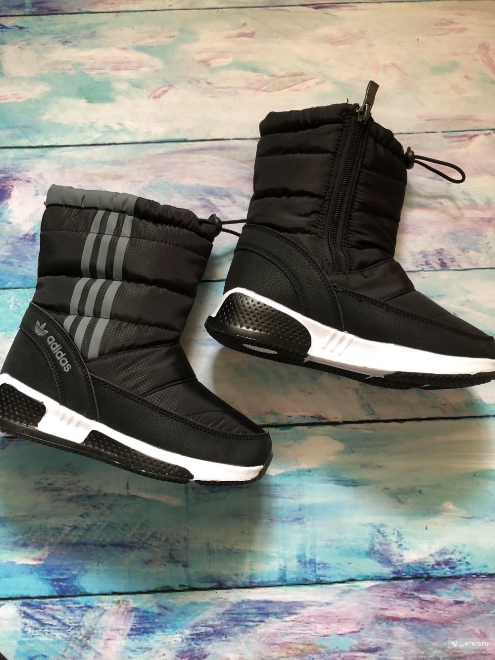 Детские сапожки-Дутики Adidas р.30-34