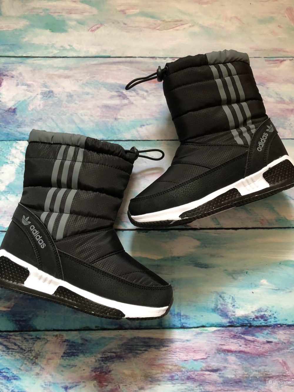 Детские сапожки-Дутики Adidas р.30-34