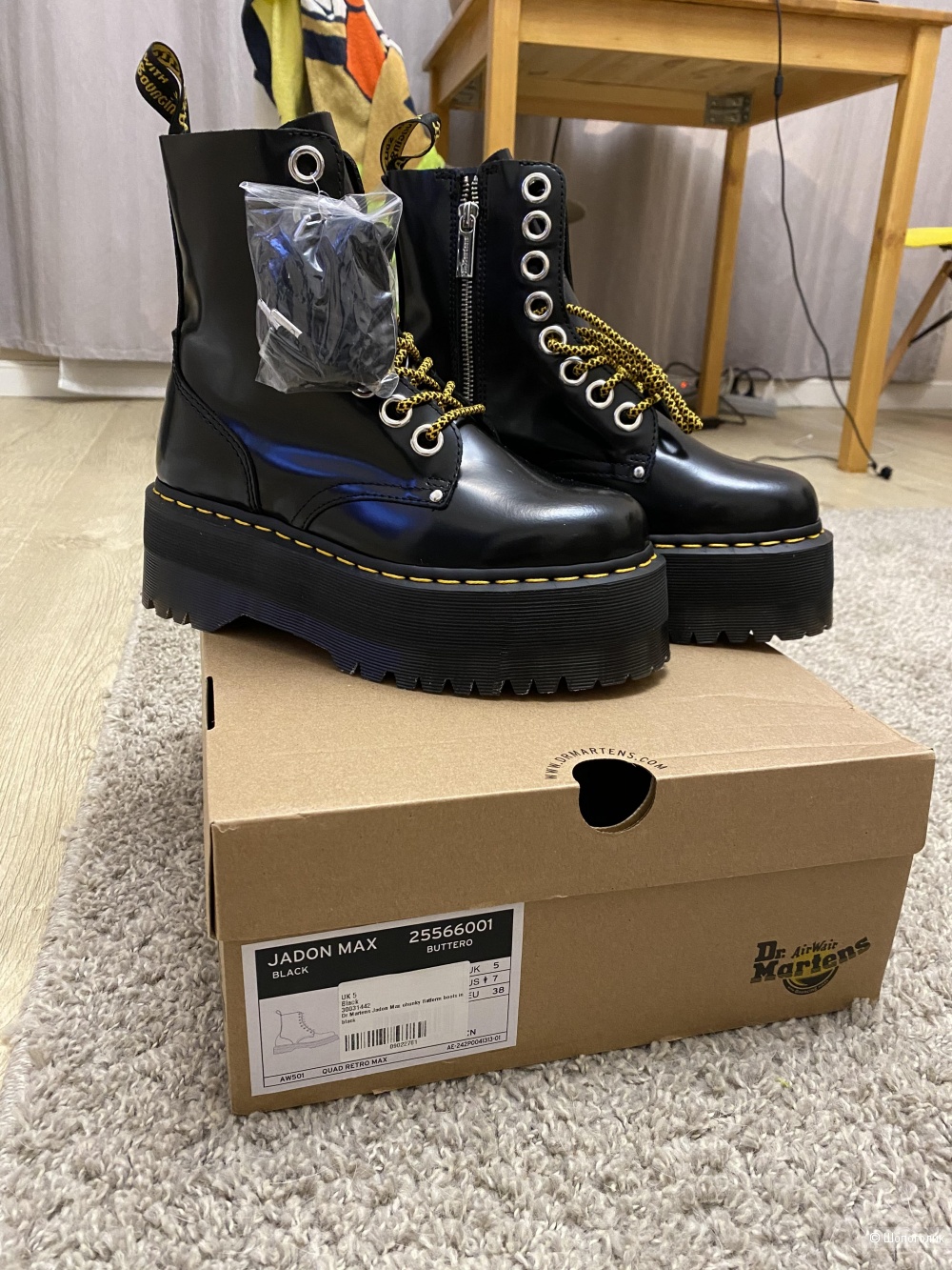 Dr martens jadon max ботинки EU38