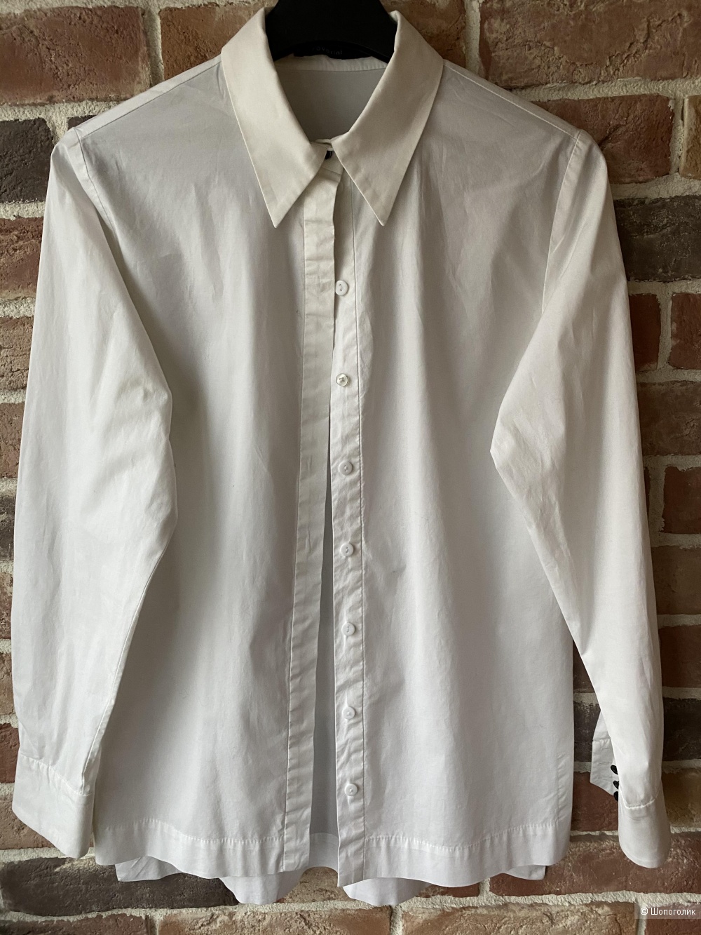 Белая рубашка удлиненная Favorini 42