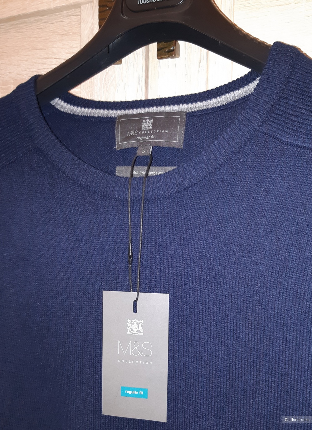 Шерстяной свитер marks&spencer, размер 46/48
