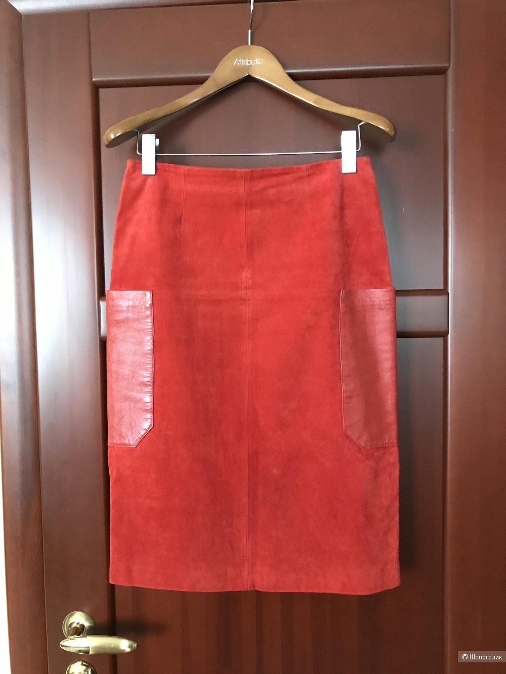 Замшевая юбка  Asos , размер 44