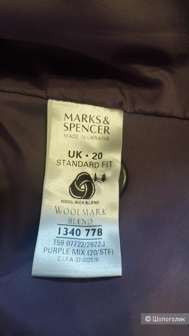 Пиджак - блейзер  MARKS & SPENCER, размер 20 (52+-)