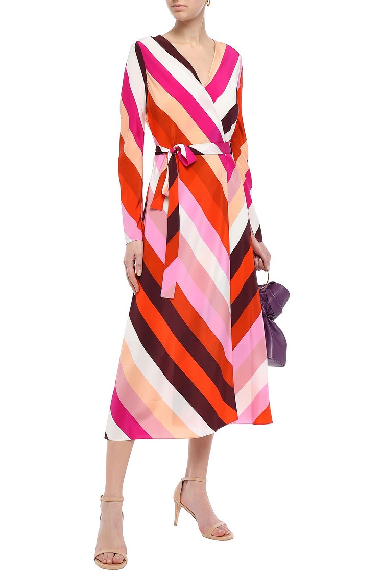 Шёлковое платье Diane von Furstenberg в размере XS