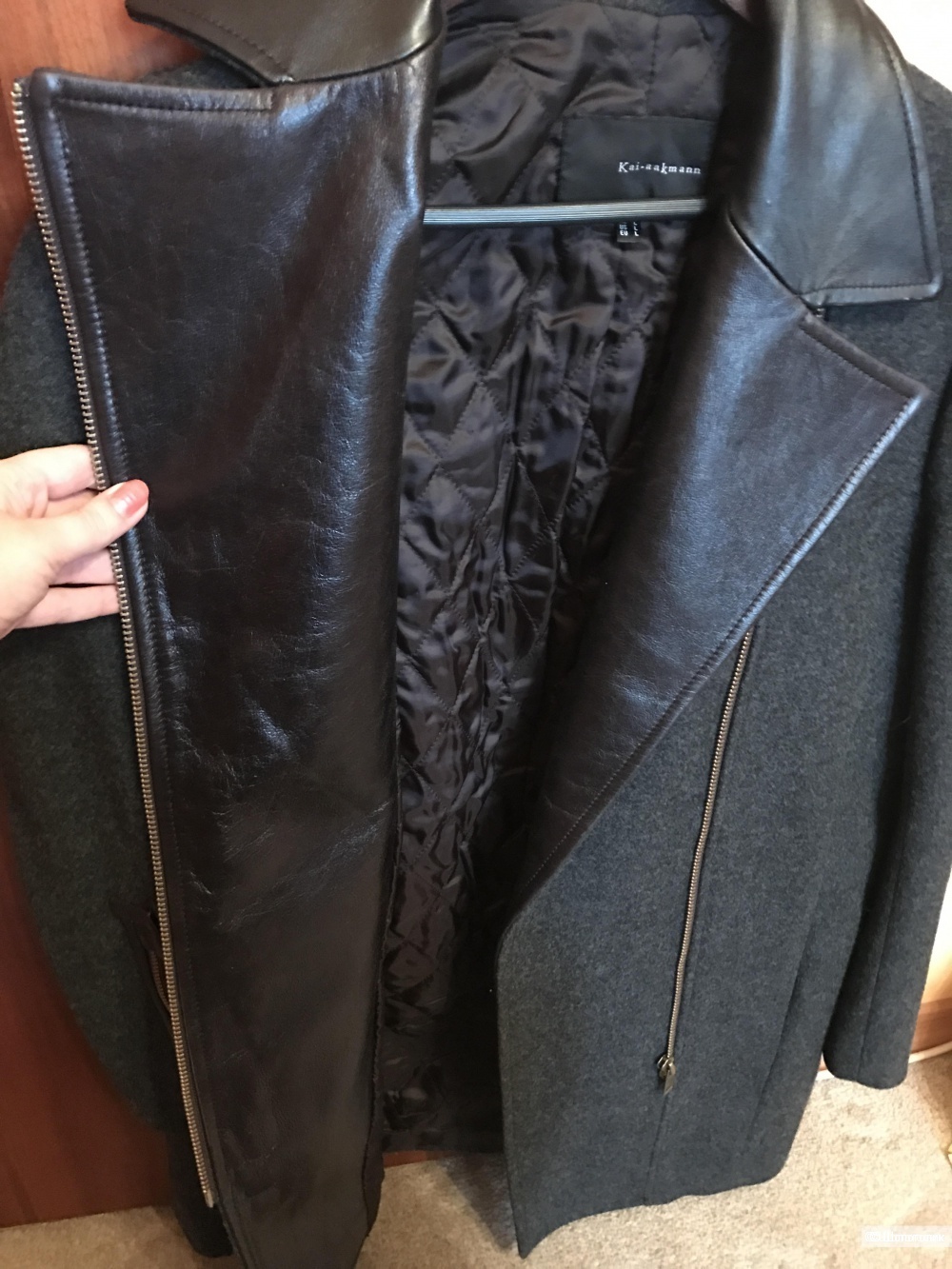Пальто шерстяное Kai Аakman размер L