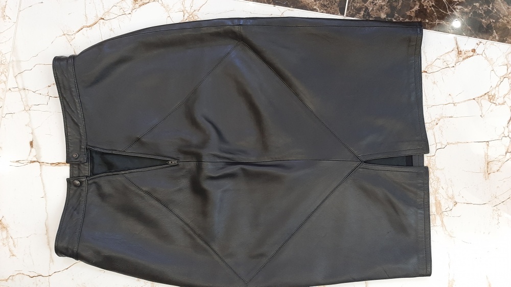 Кожаная юбка Италия 44 размер
