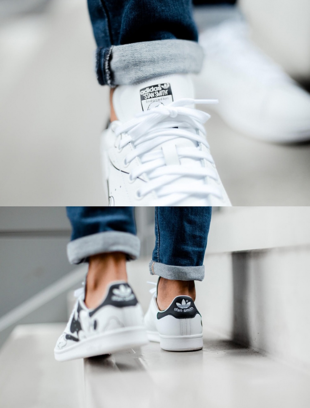 Кеды Adidas Originals x Disney Mickey Mouse Stan Smith, 41р/9US, 27см по стельке.
