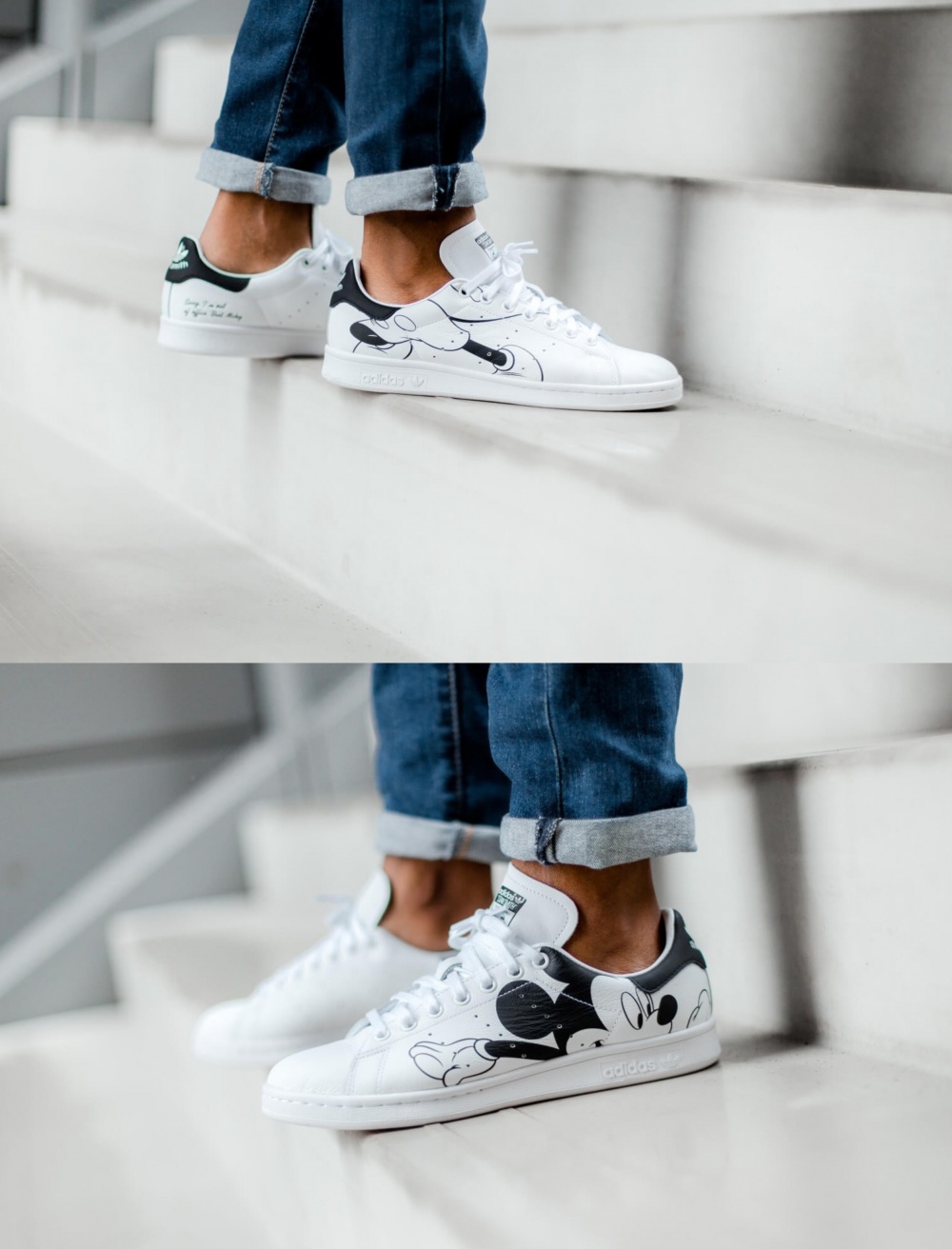 Кеды Adidas Originals x Disney Mickey Mouse Stan Smith, 41р/9US, 27см по стельке.