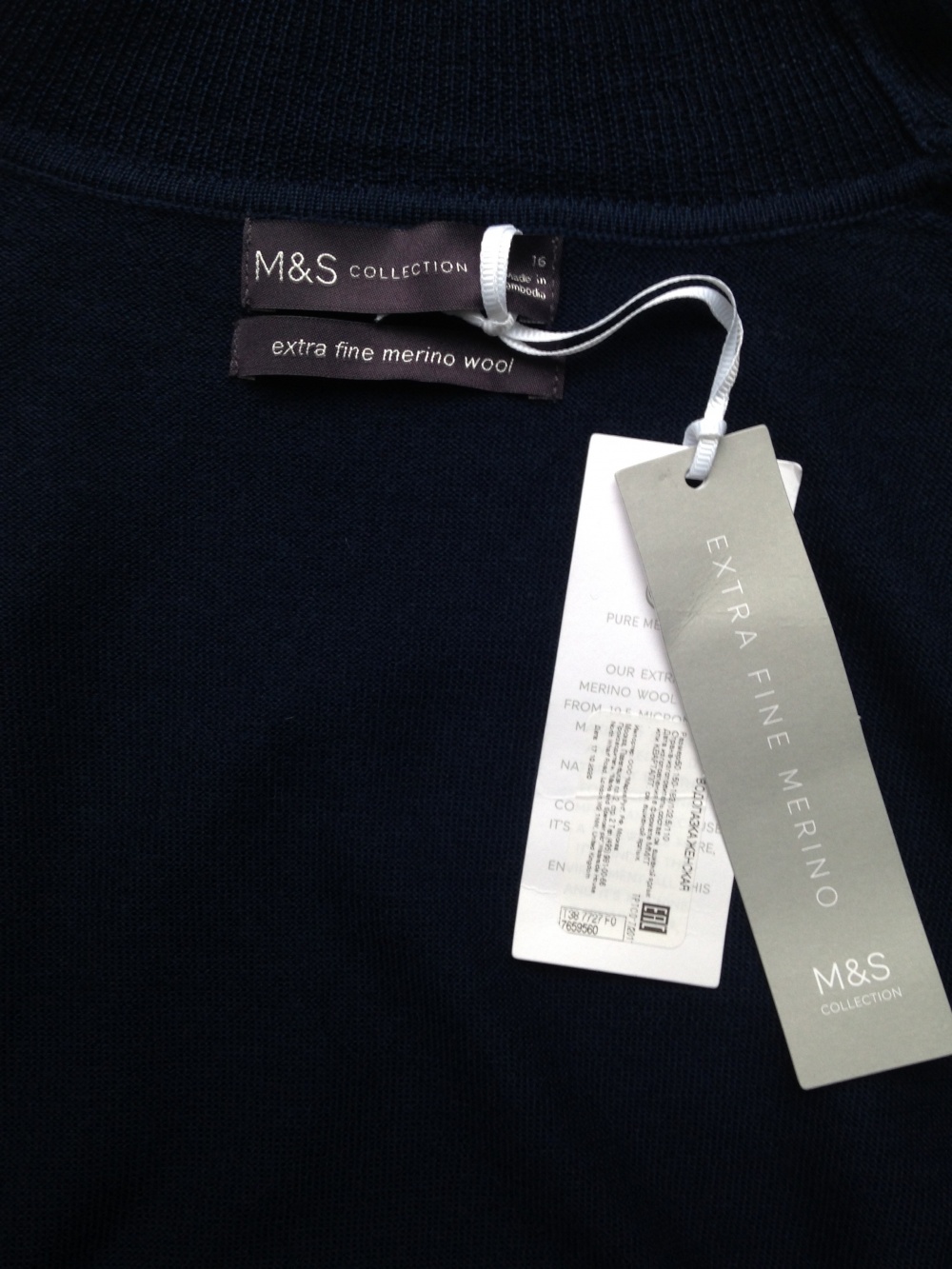 Водолазка " Marks & Spencer ", 50 размер