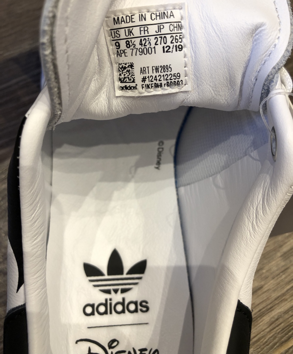 Кеды Adidas Originals x Disney Mickey Mouse Stan Smith, 41р/9US, 27см по стельке.