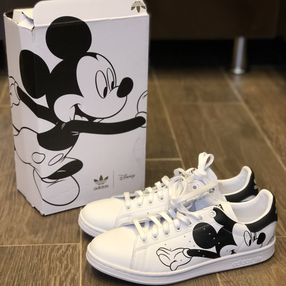 Кеды Adidas Originals x Disney Mickey Mouse Stan Smith, 41р/9US, 27см по стельке.