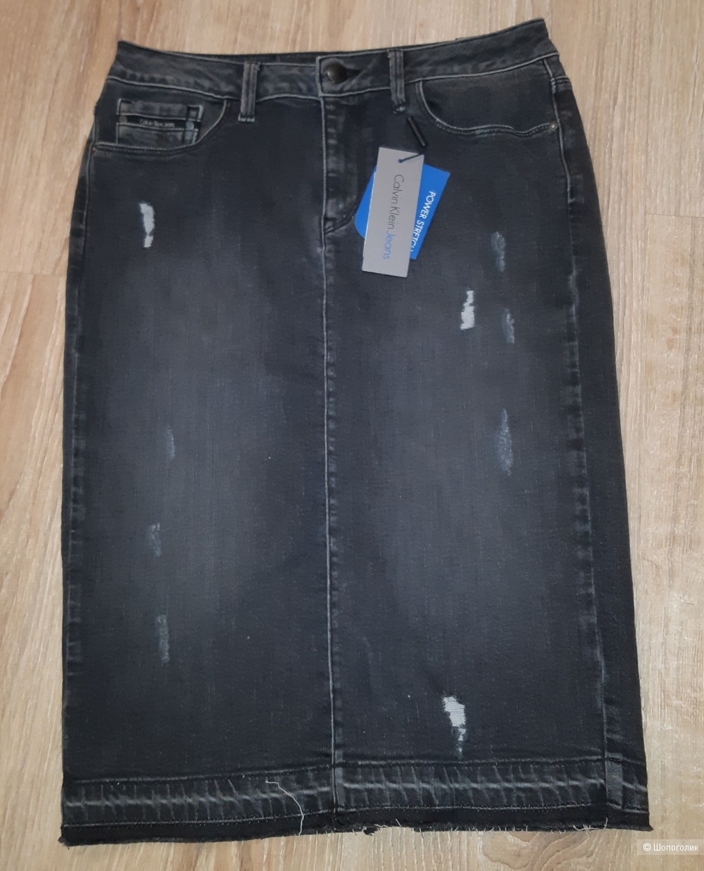 Джинсовая юбка calvin klein jeans, размер 28