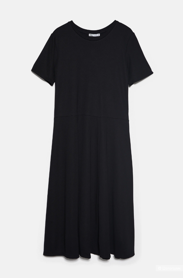 Платье Zara из джерси. Размер: М (на 44).