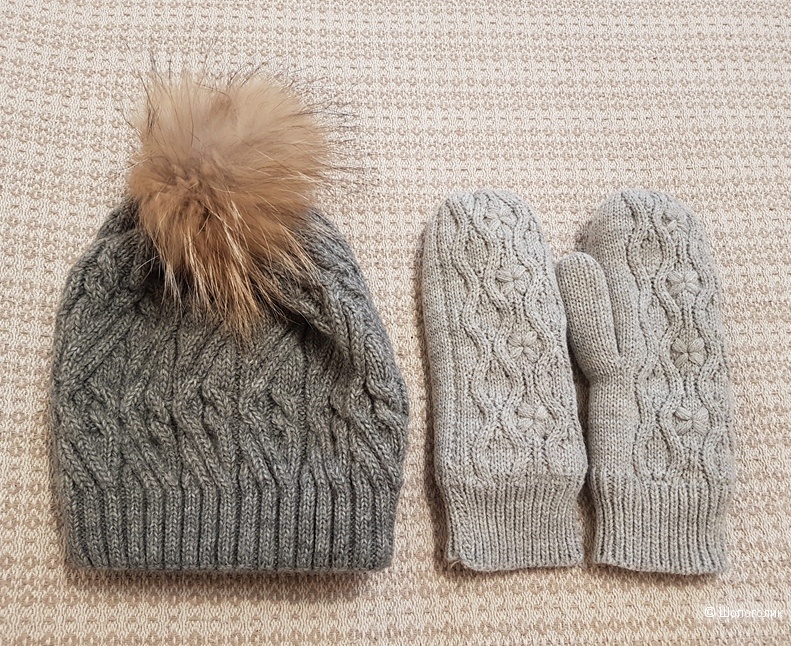 Шапка+ рукавицы Marmalato one size