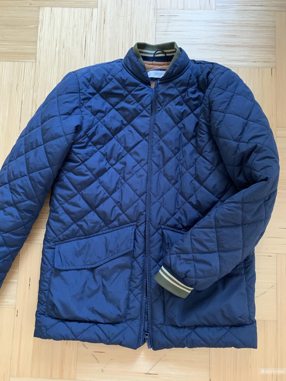 Куртка стеганная на мальчика 160-165, MANGO