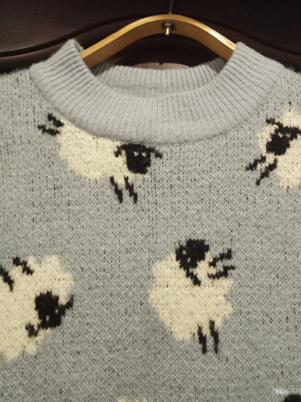Новогодний свитер с овечками Befree размер М