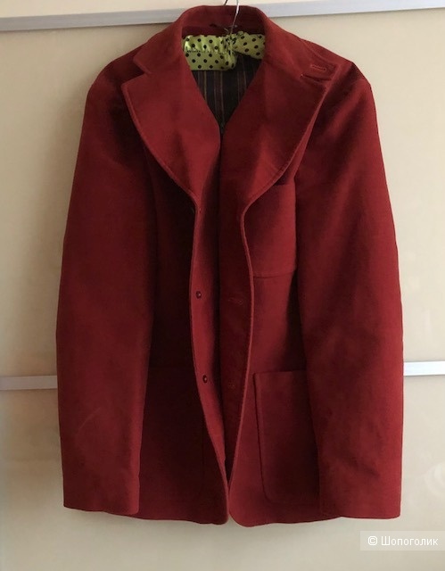 Бархатный пиджак Tagliente,50-52