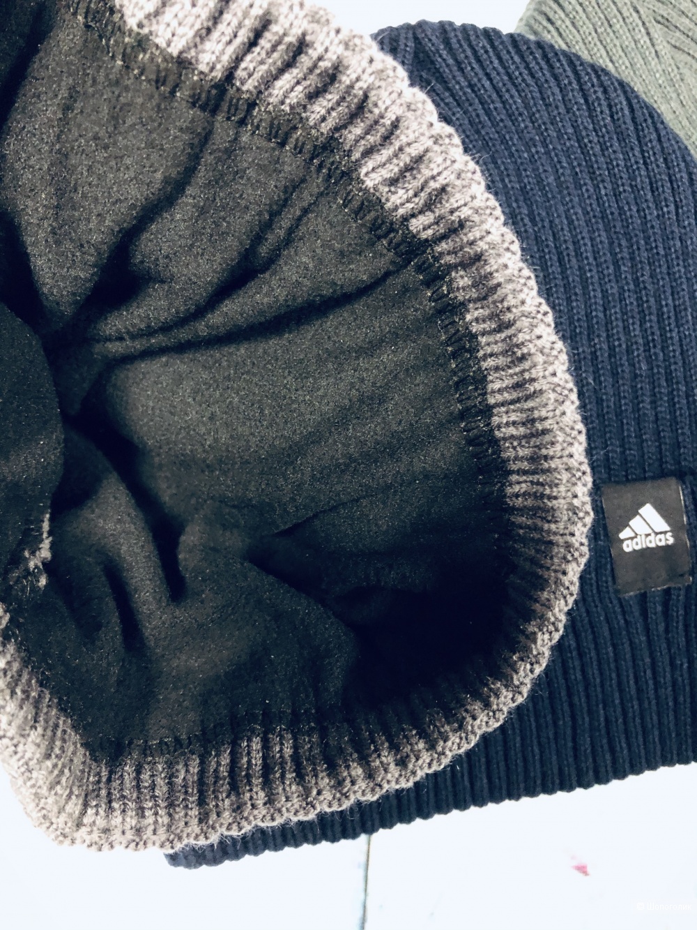 Шапки Adidas зима
