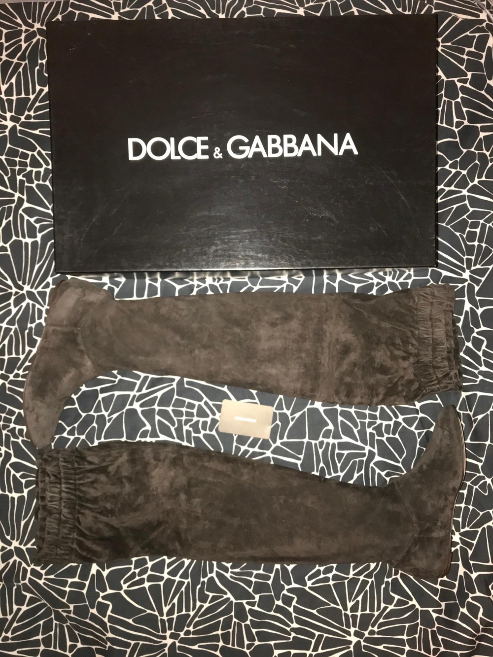 Сапоги-ботфорты Dolce & Gabbana, 40,5 (40/41)