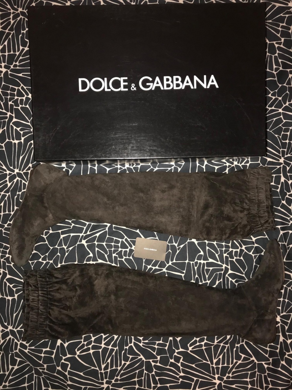 Сапоги-ботфорты Dolce & Gabbana, 40,5 (40/41)