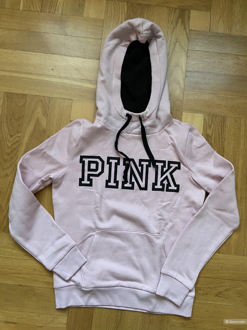 Худи с искусственным мехом  Victoria’s Secret Pink XS (40-42)