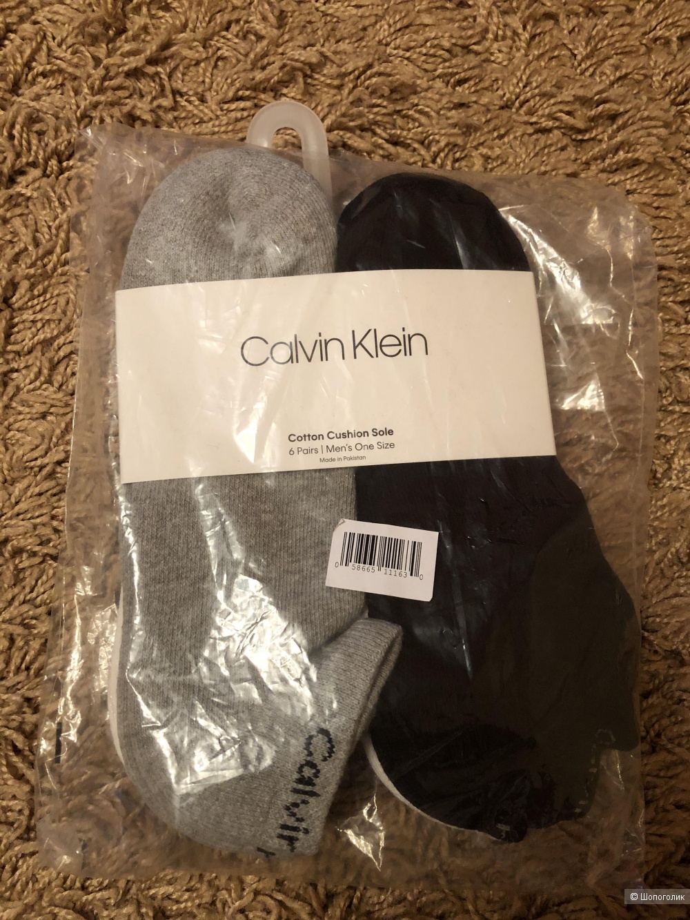 Носки мужские Calvin Klein, единый размер